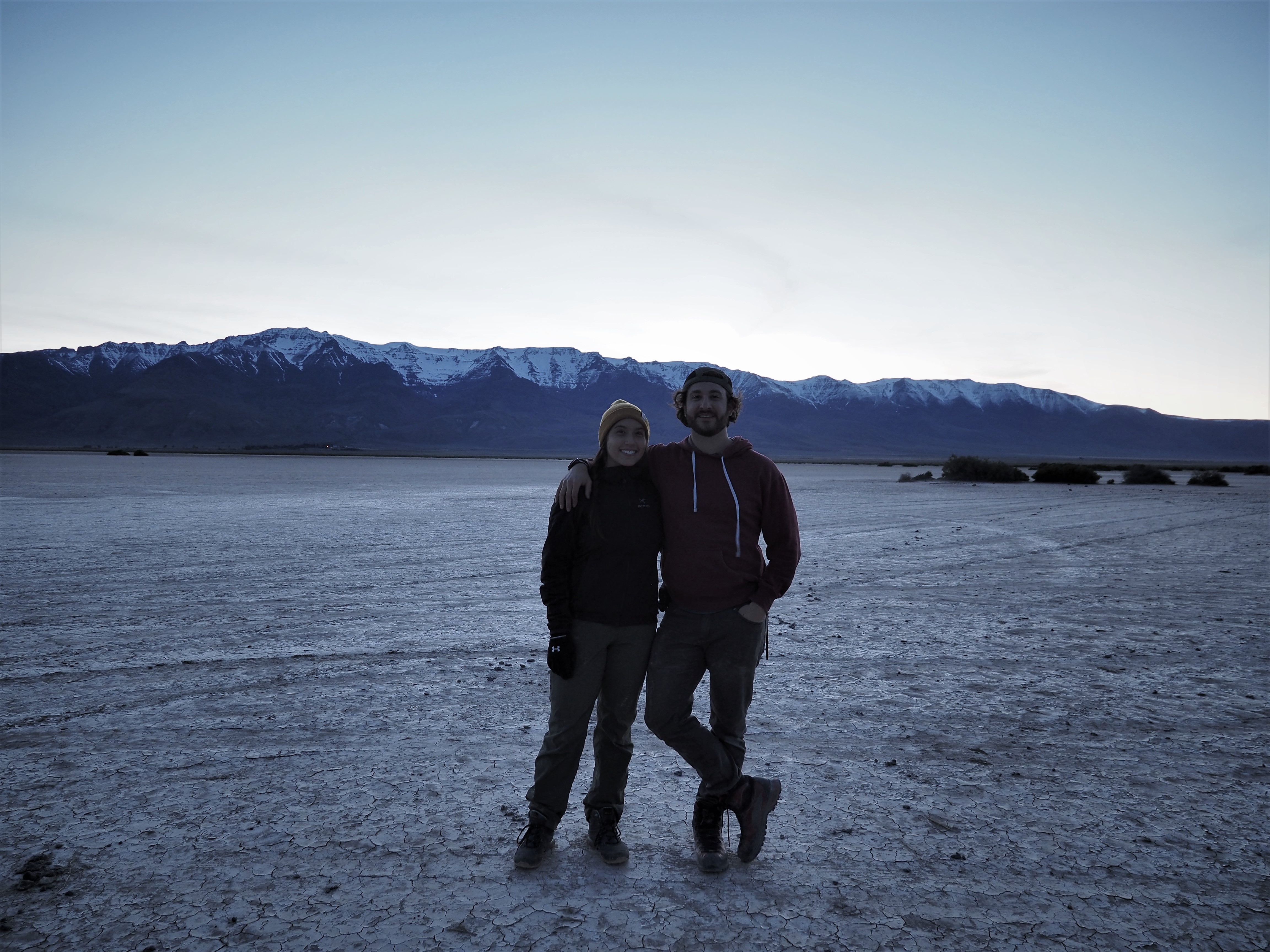 My fiancée and I.
