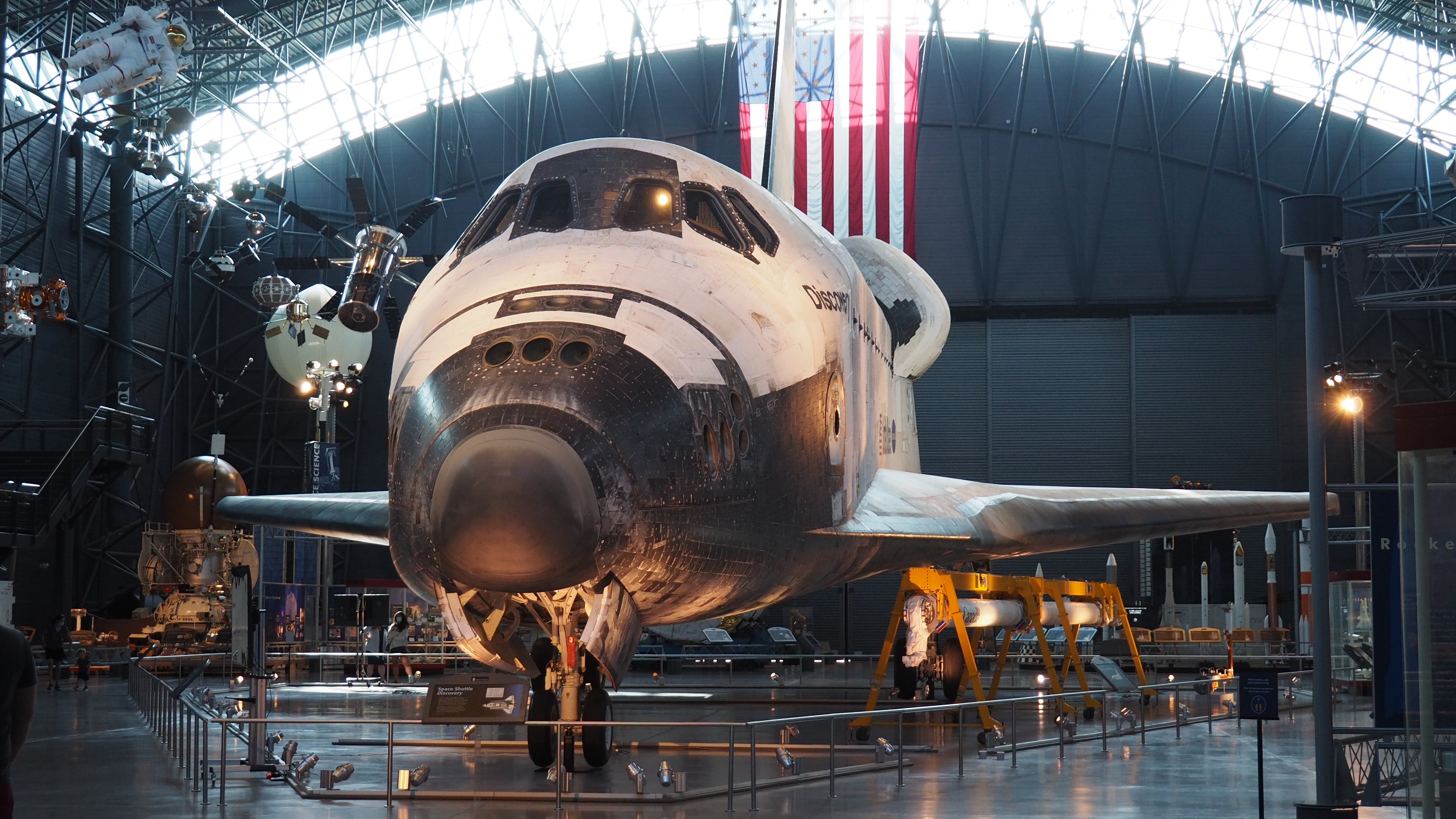 A photo of Space Shuttle Discover at .